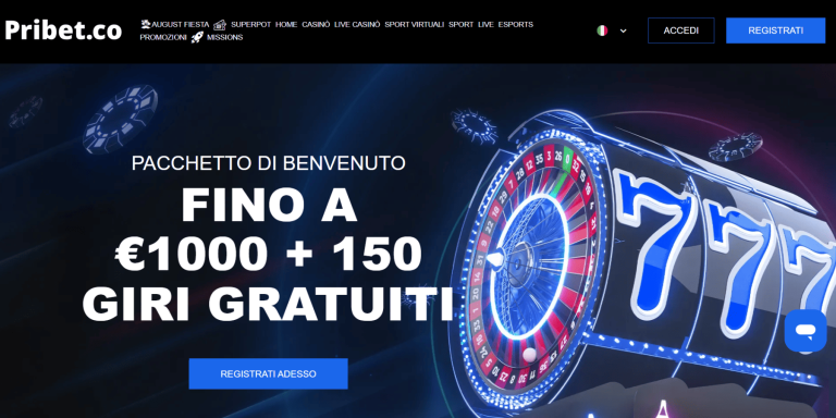Pribet online casino non AAMS